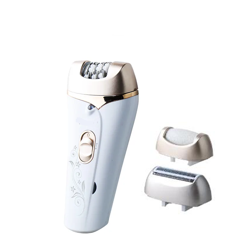 Portable 3 in 1 Women Electric Hair Remover Painless Electric Lady's Hair Remover Epilator